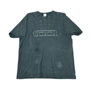 Tool vintage y2k Men's Shirt XL Anvil 10,000 Days Tour Army Band Tee distressed